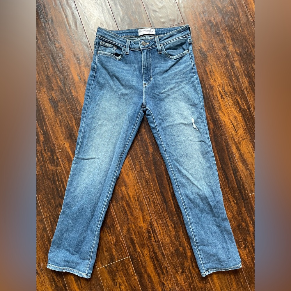 Just Black Denim Jeans - straight leg and stretchy